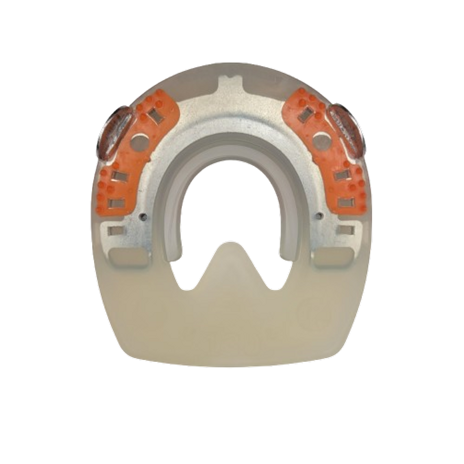 FER DUPLO ORANGE Standard ROND avec pinçons 166