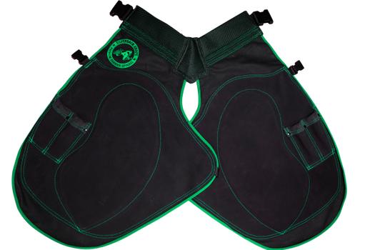 tablier silverback lite pro black liseret vert