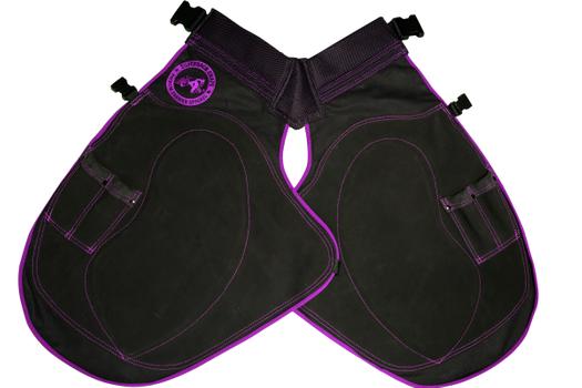 tablier silverback lite pro black liseret violet