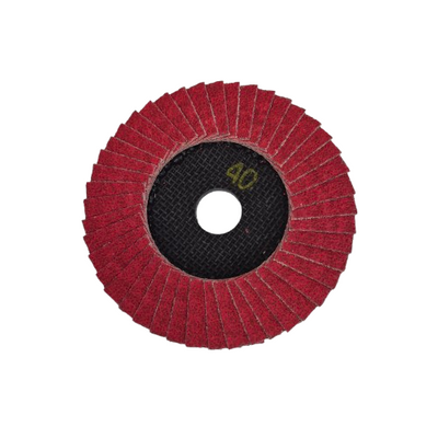 disque à lamelle 125mm céramique rouge