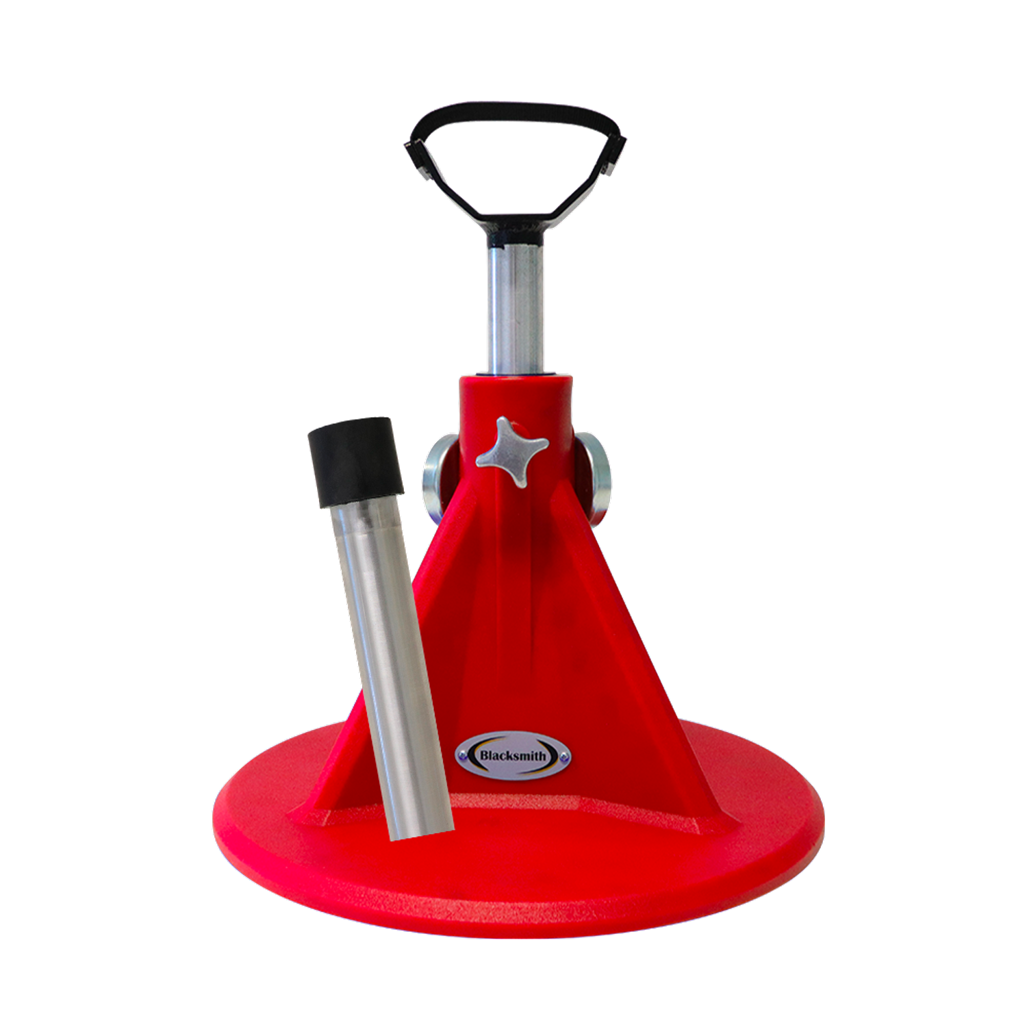 Trépied base ronde Ajustable Blacksmith ROUGE